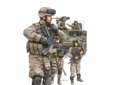 Modern U.S.Army Armor Crewman & Infantry - image 1