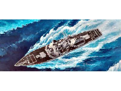 USS Hopper DDG-70 Arleigh Burke-class guided missile destroyer - image 1