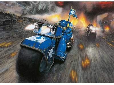 Warhammer - Space Marine Bike Attack - image 1