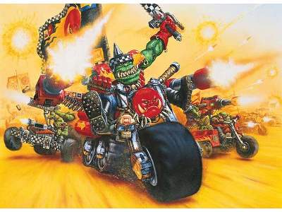 Warhammer - Space Ork Blastabike - image 1