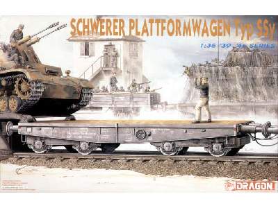 Schwerer Plattformwagen Typ SSy - image 1
