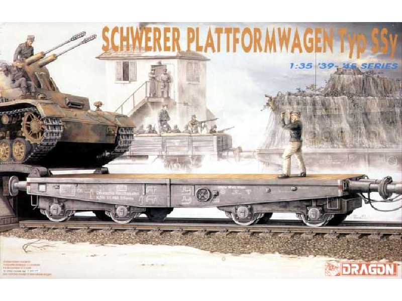 Schwerer Plattformwagen Typ SSy - image 1