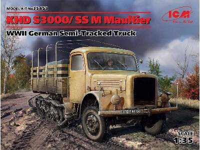 KHD S3000/SS M Maultier, WWII German Semi-Tracked Truck - image 1