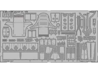 P-40N upgrade set 1/32 - Eduard - image 1