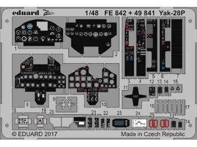 Yak-28P interior 1/48 - Bobcat Models - image 1