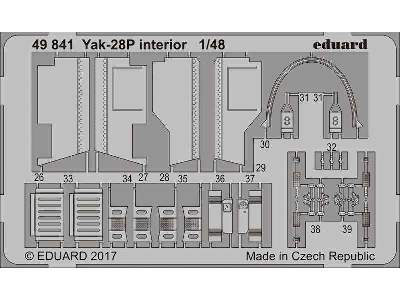 Yak-28P interior 1/48 - Bobcat Models - image 2