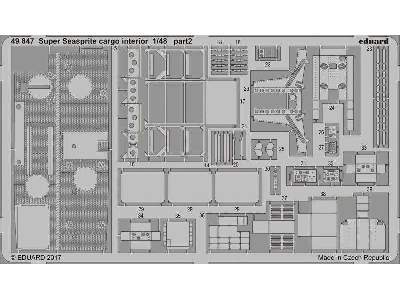 Super Seasprite cargo interior 1/48 - Kitty Hawk - image 2