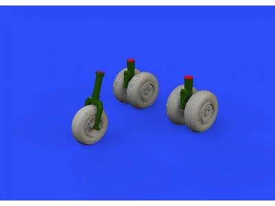 He 219 wheels 1/48 - Tamiya - image 5