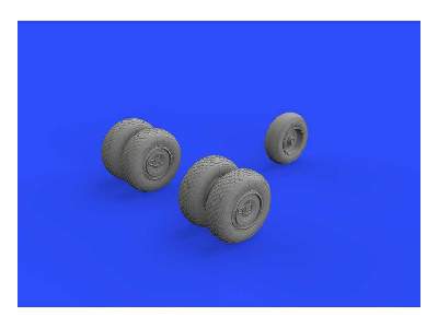 He 219 wheels 1/48 - Tamiya - image 8