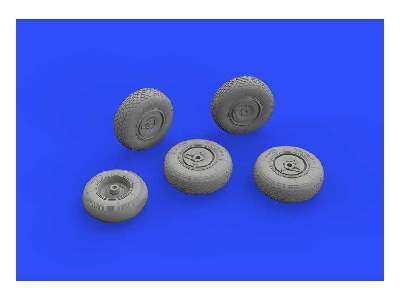 He 219 wheels 1/48 - Tamiya - image 10