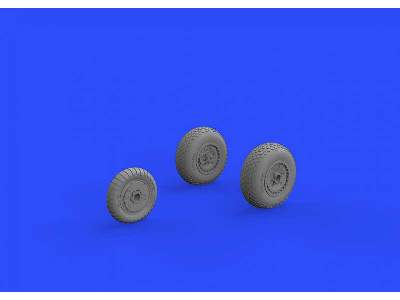 Me 262 wheels 1/72 - Airfix - image 2