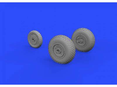 Me 262 wheels 1/72 - Airfix - image 3