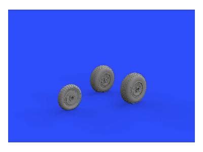 Me 262 wheels 1/72 - Airfix - image 7