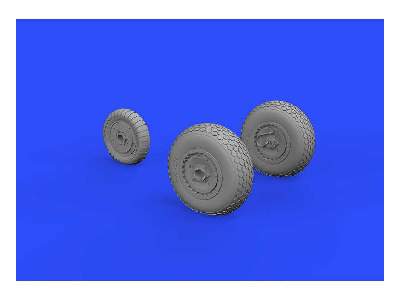 Me 262 wheels 1/72 - Airfix - image 8