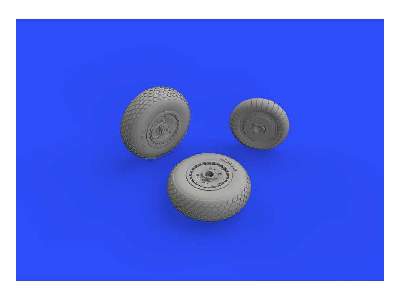 Me 262 wheels 1/72 - Airfix - image 9