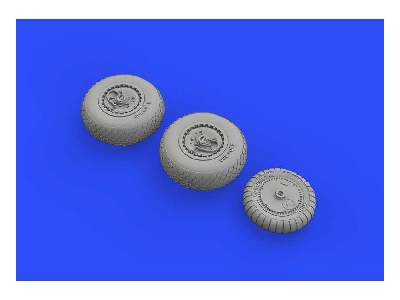 Me 262 wheels 1/72 - Airfix - image 10