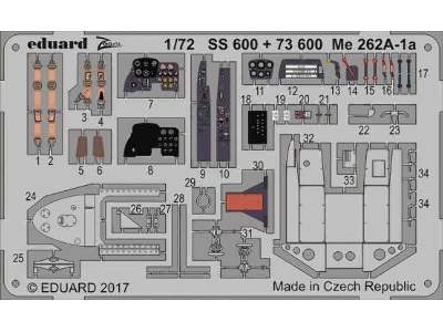 Me 262A-1a 1/72 - Airfix - image 1