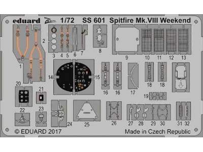 Spitfire Mk. VIII Weekend 1/72 - Eduard - image 1