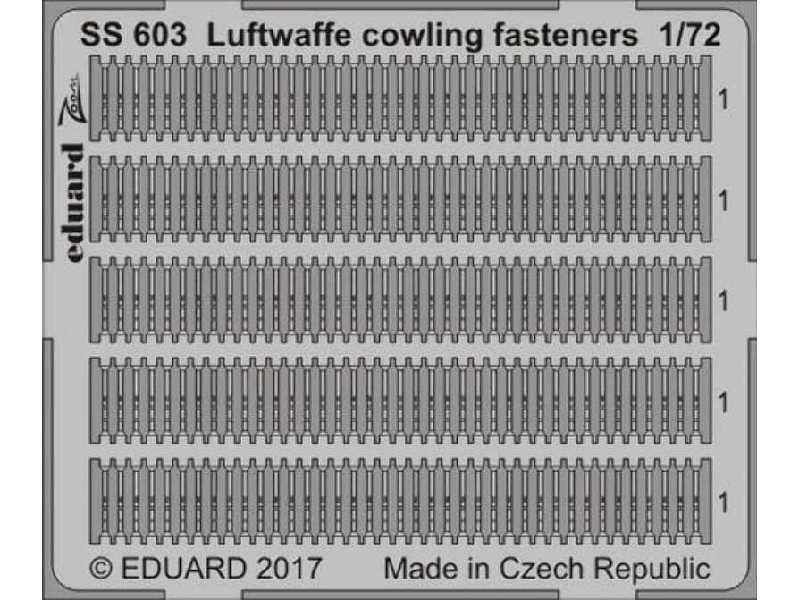 Luftwaffe cowling fasteners 1/72 - image 1