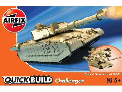 QUICK BUILD Challenger Tank  - image 1