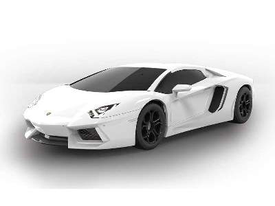 QUICK BUILD Lamborghini Aventador White  - image 2