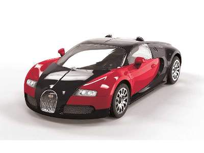 QUICK BUILD Bugatti Veyron Black & Red - image 3