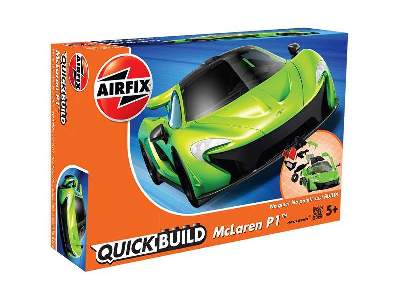 QUICK BUILD McLaren P1 Green - image 1