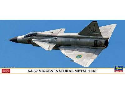 Aj-37 Viggen &quot;natural Metal&quot; - image 1