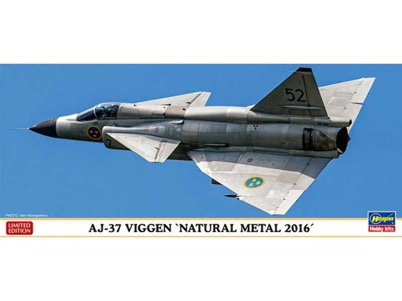 Aj-37 Viggen &quot;natural Metal&quot; - image 1