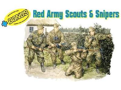 JSU-152 (3 in 1) + Red Army Scouts and Snipers figures - image 3