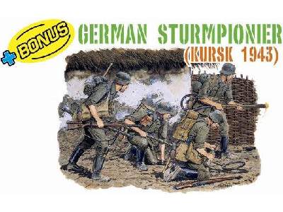 Flammpanzer III + German Sturmpionier figure set - image 2