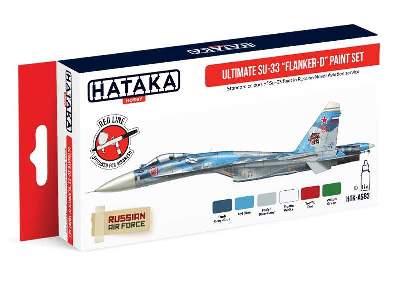 HTKAS83 Ultimate Su-33 Flanker D paint set - image 1