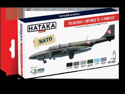 HTK-CS46 Polish Navy/Air Force TS-11 paint set - image 1