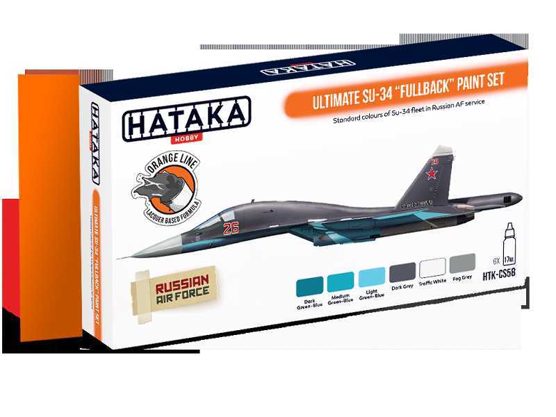 HTK-CS58 Ultimate Su-34 &quot;Fullback&quot; paint set - image 1