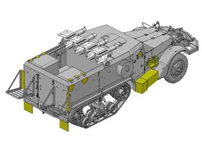 IIDF M3 Halftrack Nord SS-11 Anti-Tank Missile Carrier - image 3