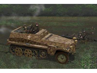 Sd.Kfz.250/7 Alte Ieichte Schutzenpanzerwagwn Granatwer - image 1