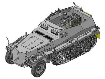 Sd.Kfz.250/7 Alte Ieichte Schutzenpanzerwagwn Granatwer - image 3