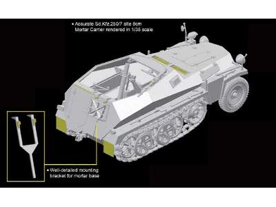 Sd.Kfz.250/7 Alte Ieichte Schutzenpanzerwagwn Granatwer - image 7