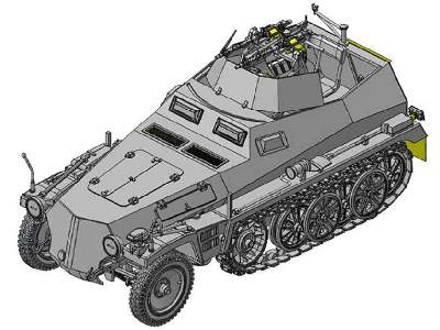Sd.Kfz.250/4 Ausf A, leichter Truppenluftschützpanzerwagen - image 9