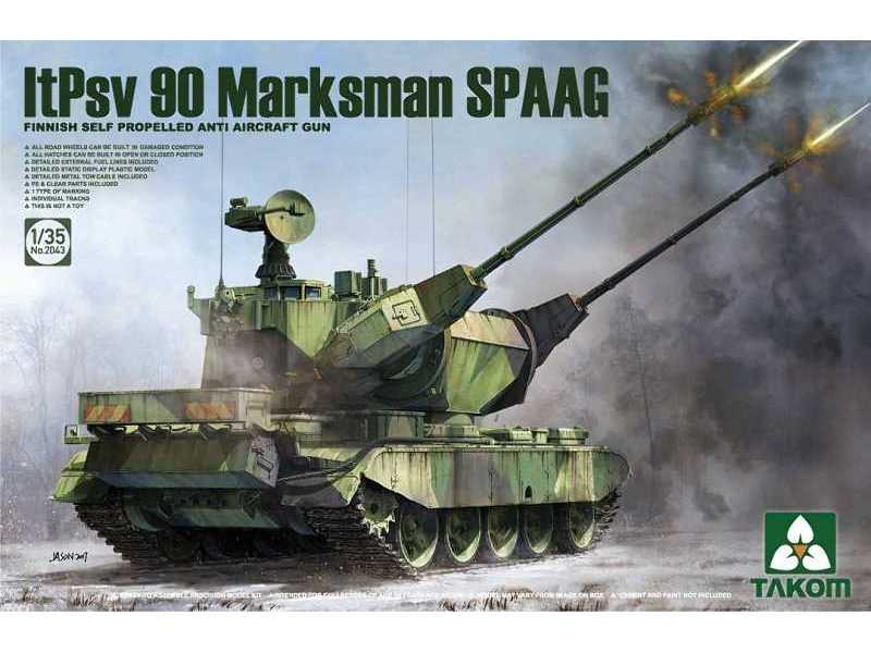 Finnish Self Propelled Anti Aircraft Gun ltPsv 90 Marksman SPAAG - image 1