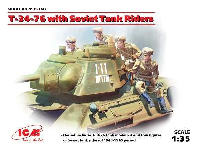 T-34-76 with Soviet Tank Riders - image 23