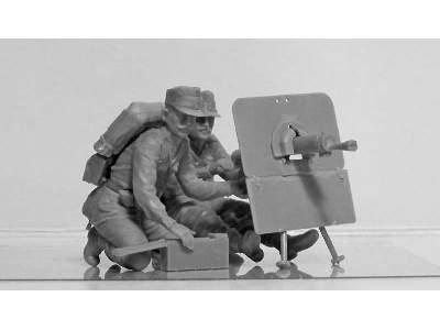 WWI Austro-Hungarian MG Team - 2 figures - image 7