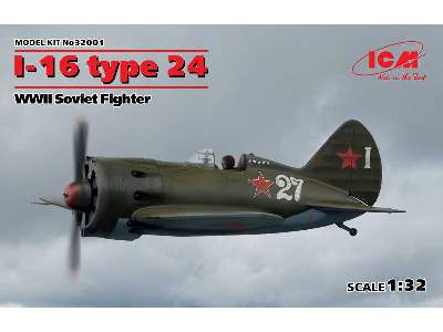 I-16 type 24 - WWII Soviet Fighter - image 1