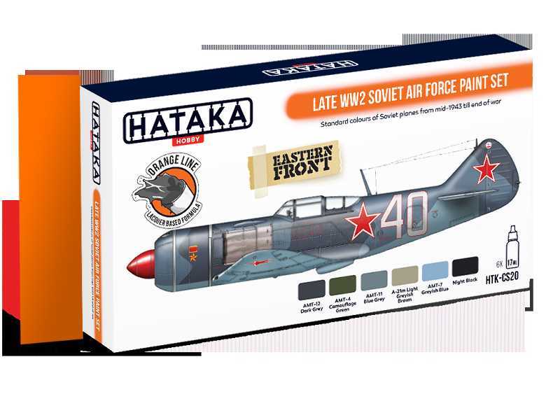 HTK-CS20 Late WW2 Soviet Air Force paint set - image 1