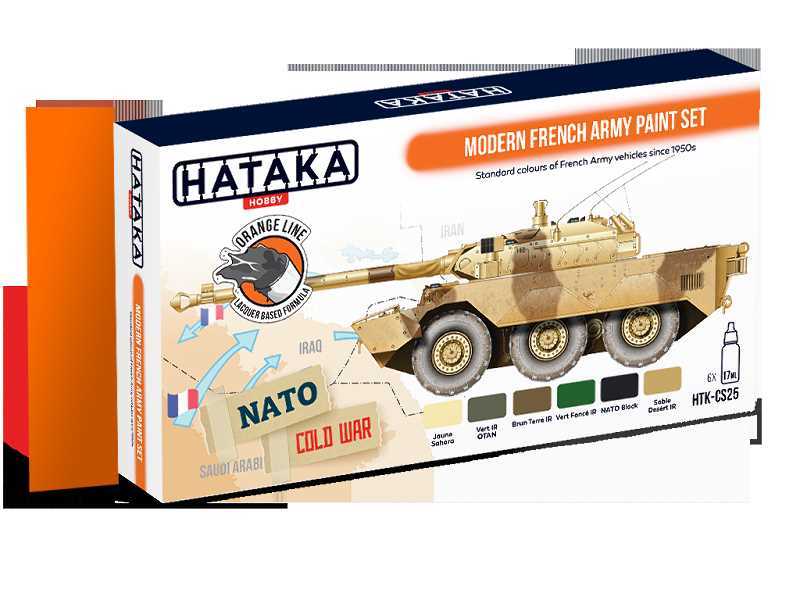 HTK-CS25 Modern French Army paint set - image 1