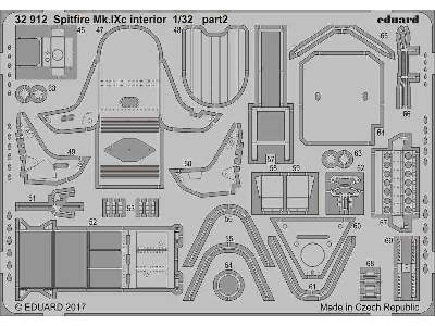 Spitfire Mk. IXc interior 1/32 - Revell - image 2