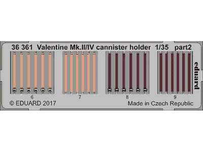 Valentine Mk. II/ IV cannister holder 1/35 - Tamiya - image 2