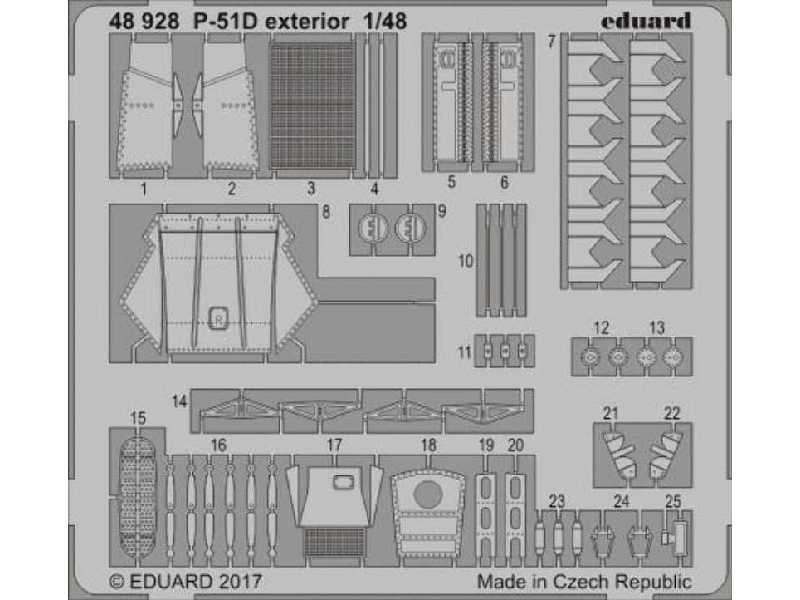 P-51D exterior 1/48 - Meng - image 1