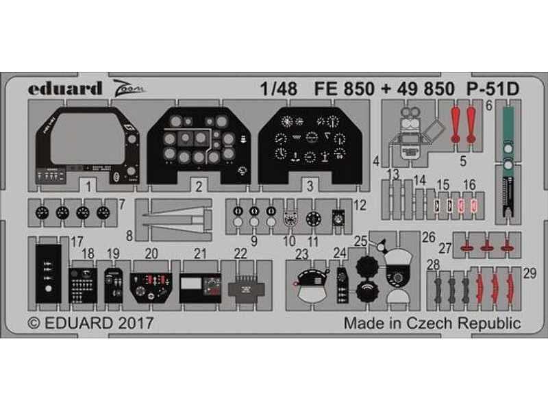 P-51D interior 1/48 - Meng - image 1