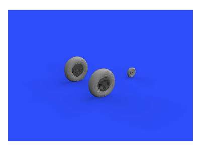 Spitfire Mk. IX wheels - 4 spoke 1/32 - Revell - image 7